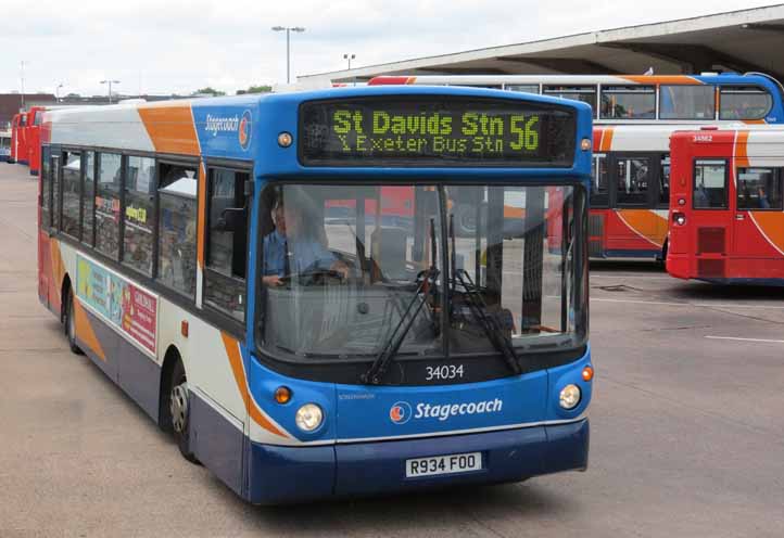 Stagecoach Devon Dennis Dart Alexander ALX200 34034